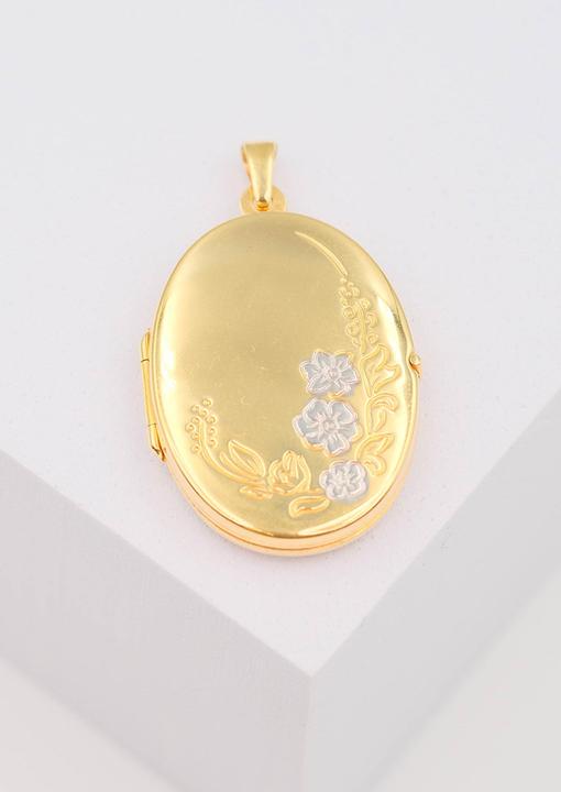 Image du produit Muau Médaillon fleurs (Or jaune 750/18K)