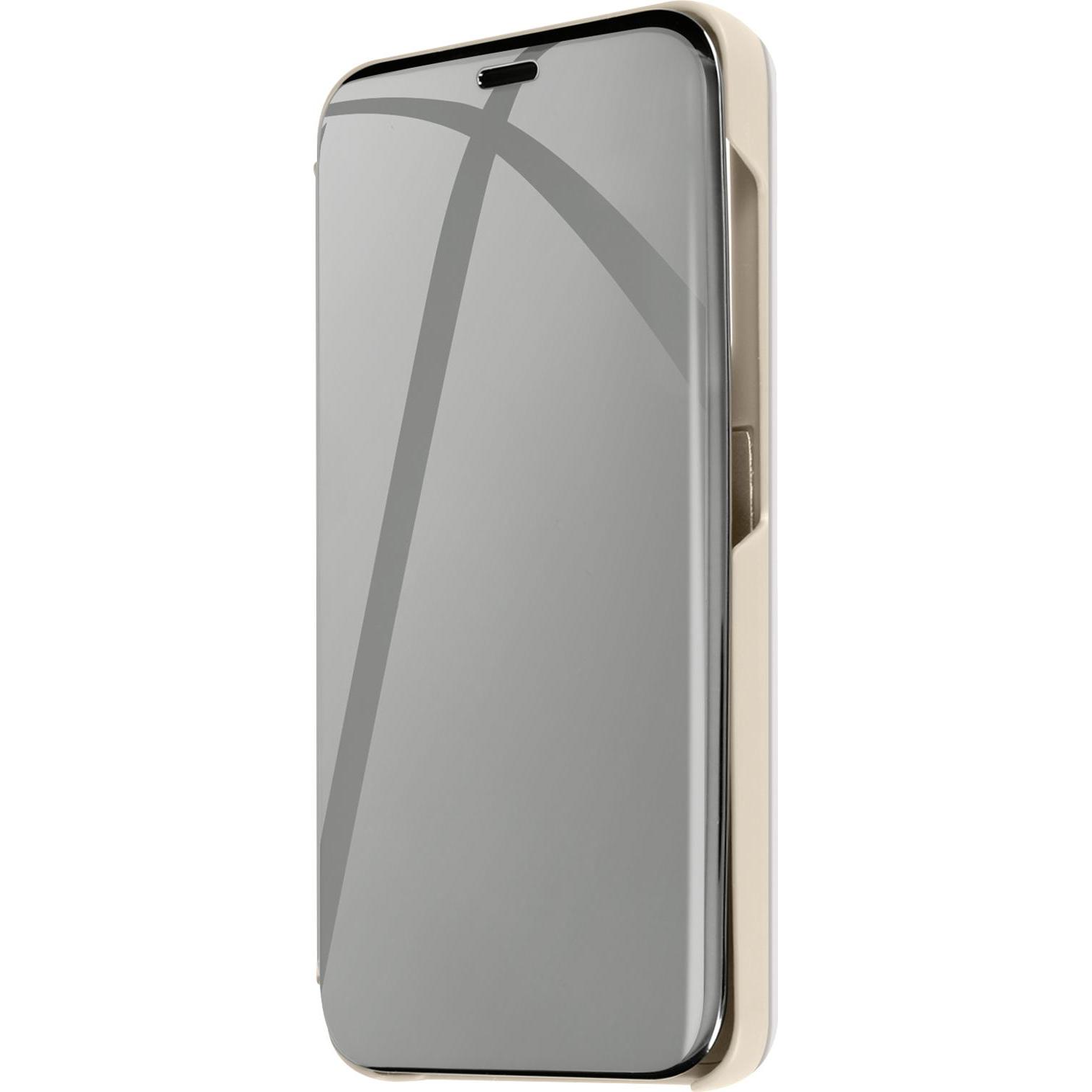 Avizar MirrorGlam Cover Series (Samsung Galaxy S24), Smartphone Hülle, Grau