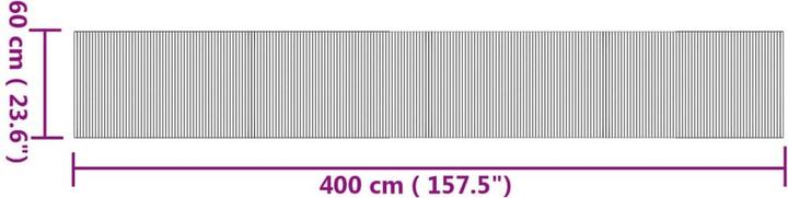 Produktbild vidaXL Teppich (400 x 60 cm)