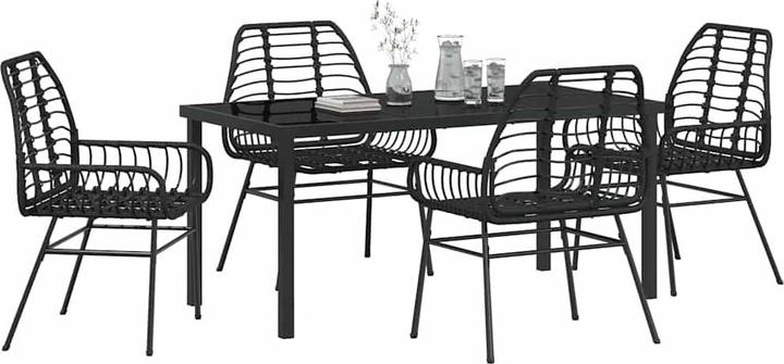 Produktbild vidaXL Garten Essgruppe (160 x 80 x 73 cm)