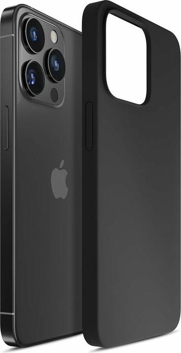 Actual product image 3MK Silicone Case iPhone 13 Pro Max 6.7" czarny/black (Apple iPhone 13 Pro Max)