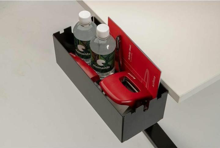 Productafbeelding Actiforce Multibox S incl. montageset voor tafelblad, zwart (13,5 x 14,5 x 37,5 cm)