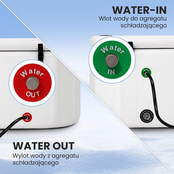 Actual product image Extralink EISBADWANNE FÜR KÄLTETHERAPIE 150X80X65CM IB-03 (150 cm, 80 cm)
