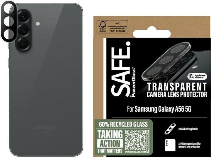 Productafbeelding PanzerGlass Safe By Camera Lens (1 Pcs., Samsung Galaxy A56)
