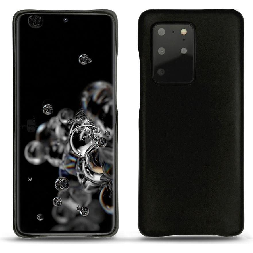 Noreve Lederschutzhülle (Samsung Galaxy S20+ 5G), Smartphone Hülle, Schwarz