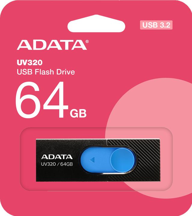 Actual product image Adata UV320 (64 GB, USB-A)