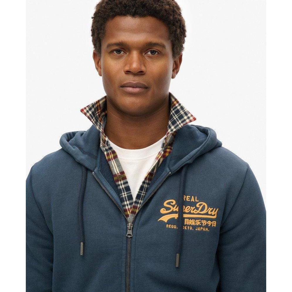 Thumbnail - Superdry, Pullover, Vl Embroidered, Blau, (S)