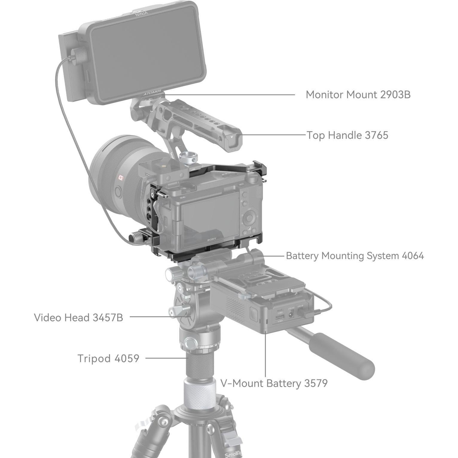 Thumbnail - SmallRig 4257 (Cage), Video Zubehör, Schwarz