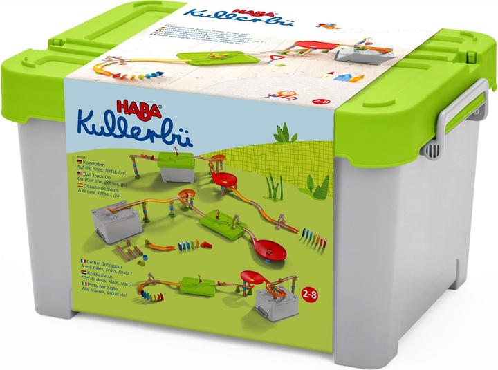 Produktbild Haba Kullerbü Ball Track Basic Box Auf der Box, fertig, los!