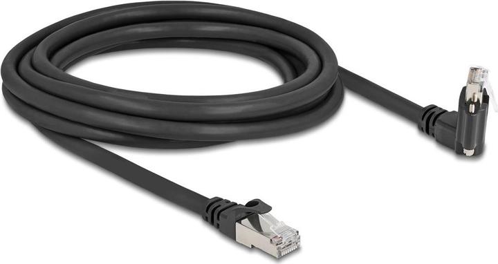 Actual product image Delock 80919 - Patchcable Cat.6, S/FTP, 3m, black (S/FTP, CAT6, 3 m)
