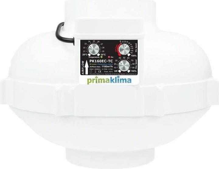 Immagine prodotto Prima Klima Ventilatore a tubo EC-TC con controllo rotativo