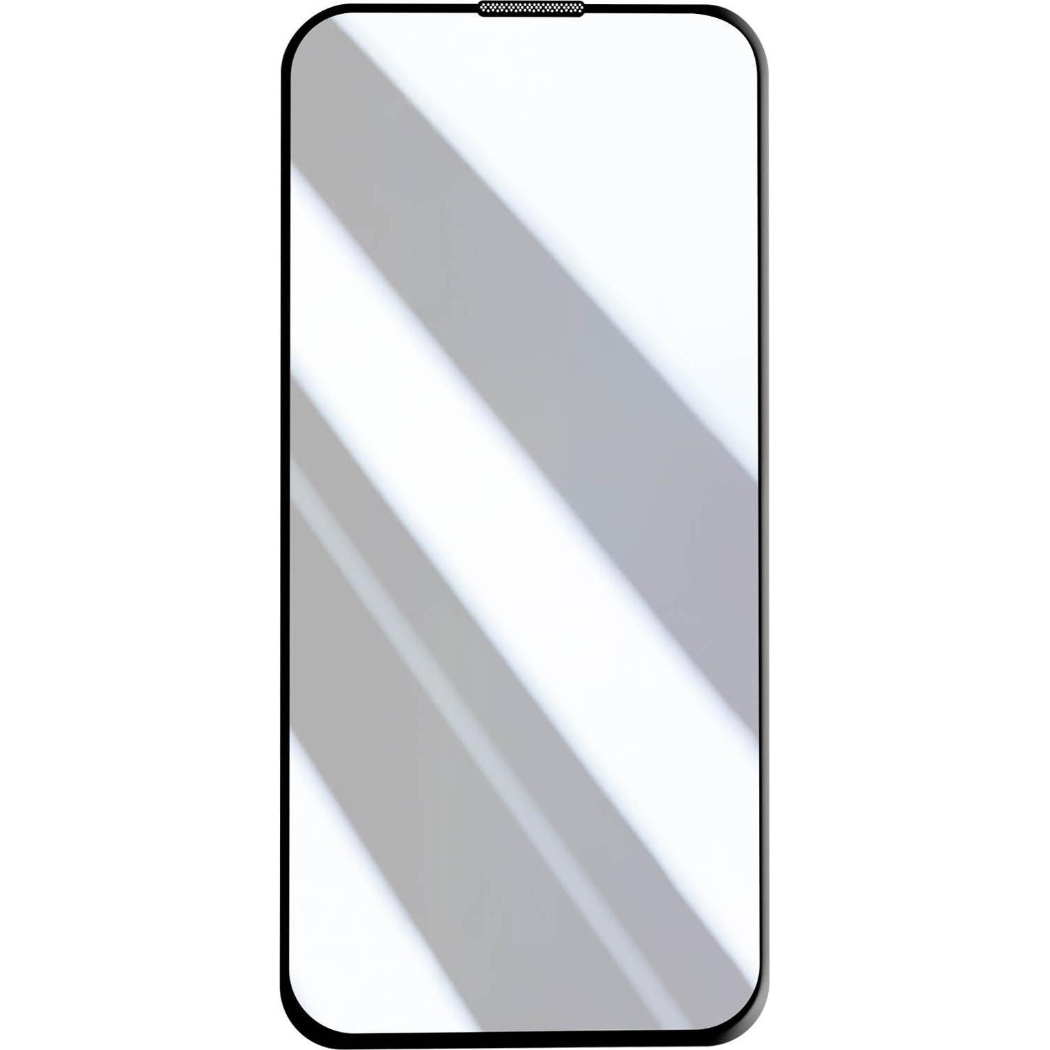 Avizar Panzerglas Schutzfolie 9H (1 Stück, Apple iPhone 15 Pro Max), Smartphone Schutzfolie, Schwarz