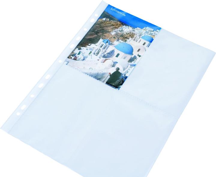 Immagine prodotto Donau buste per biglietti da visita, pp, a4, cristallo, 50 micron (A4)