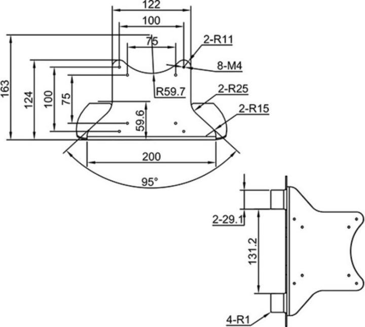 Produktbild Multibrackets Laptophalter