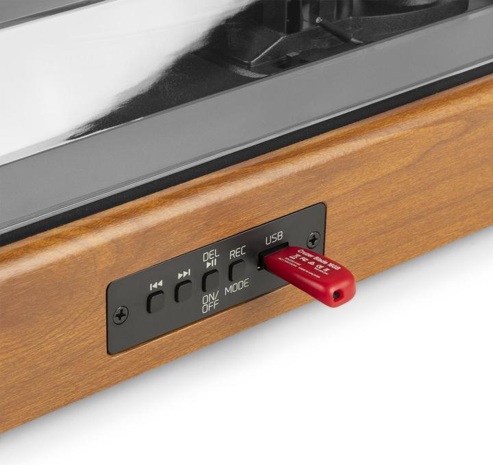 Produktbild Audizio Plattenspieler RP335 Braun/Schwarz (Vollautomatisch)