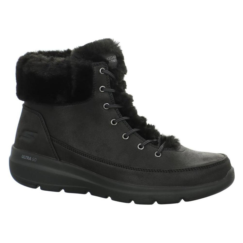 Skechers, Damen, Boots + Stiefel, 144202 Bbk, Schwarz, (40)