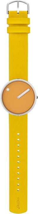 Produktbild Picto 43354-6120S Mustard Yellow Unisex 40mm 5ATM (Analoguhr, 40 mm)