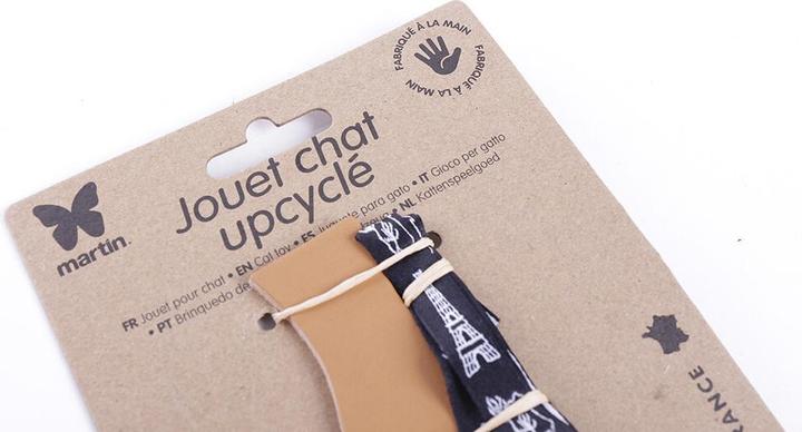 Produktbild Martin Kattenspeelgoed Christophe Gerecycled Assorti - 70X9X0,5 Cm (Spielangel Katze)