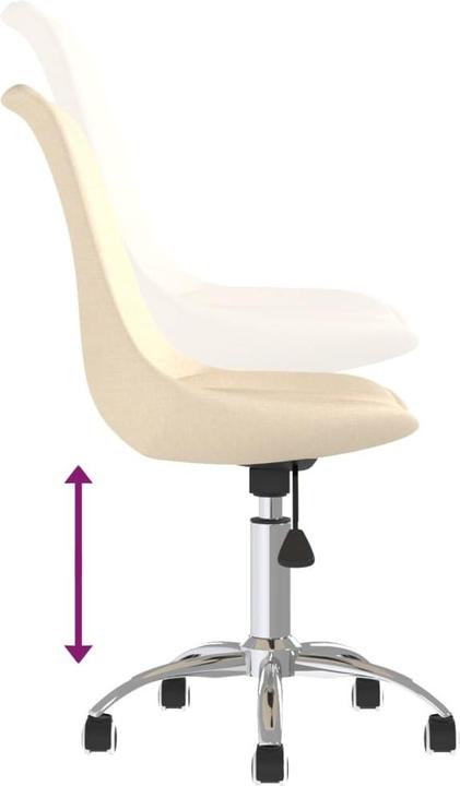 Image du produit vidaXL Esszimmer Drehstuhl
