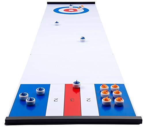 Image du produit Engelhart 2 en 1 - Curling et jeu de palets