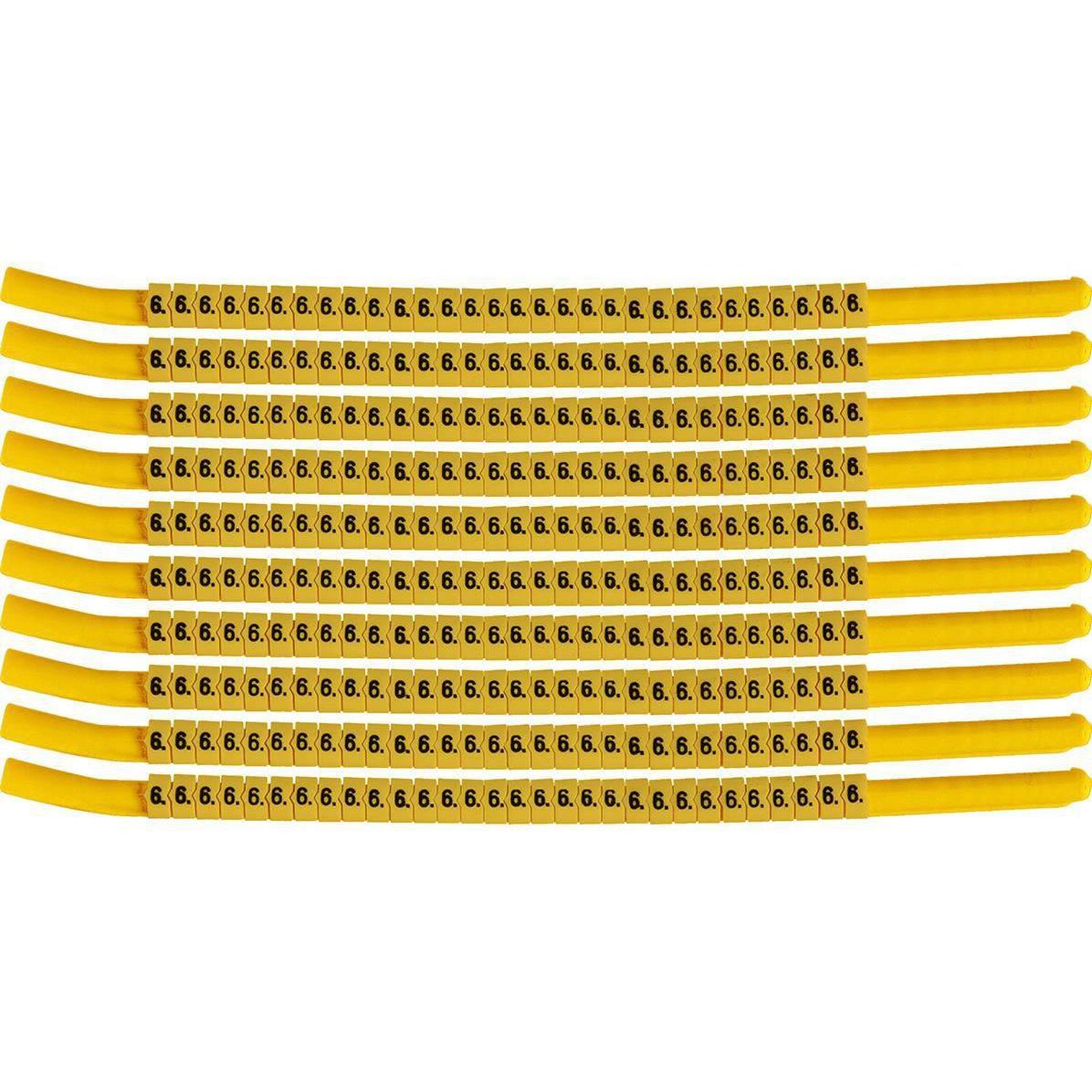 Brady, Etiketten, ClipSleeve Kabelkennzeichnungen, Grösse 18