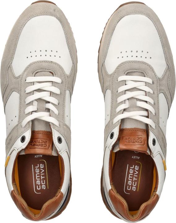 Actual product image Camel Active LOW CUT Split/Nappa OFFWEISS/BRAUN (50)