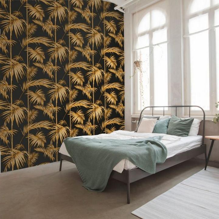Actual product image AS Creation Lola Paris textured wallpaper palm leaf (53 x 1000 cm)
