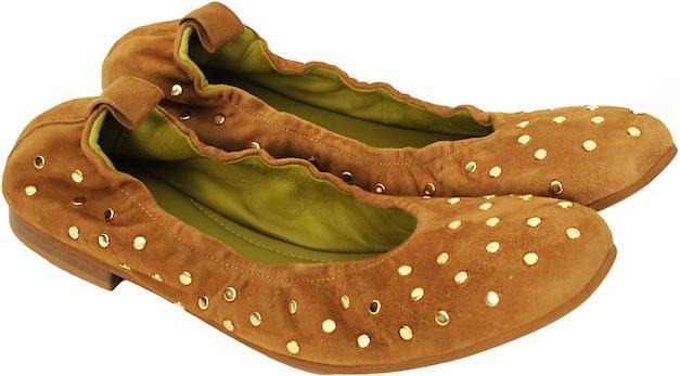 Actual product image Prima Ballerina - Ballerina Nieten Camel (39)