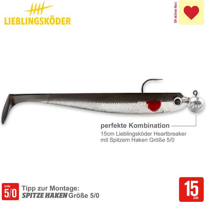 Actual product image Lieblingsköder Heartbreaker (15 cm)