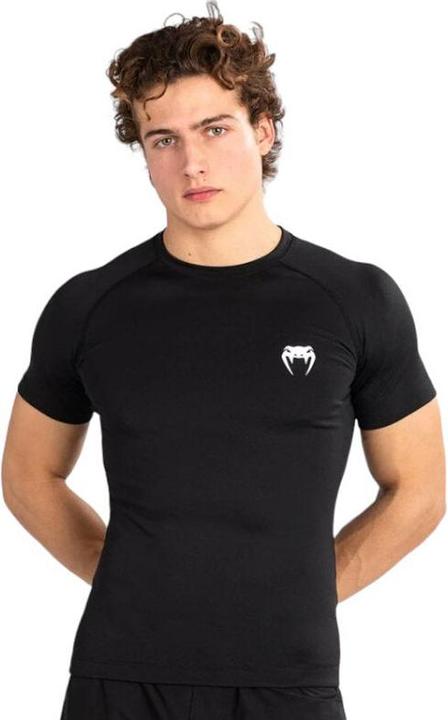 Image du produit Venum Contender Men Short Sleeve Rashguard Noir Blanc (XL)