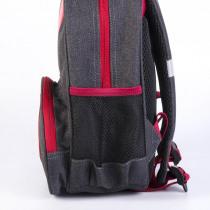 Actual product image kids backpack school, black