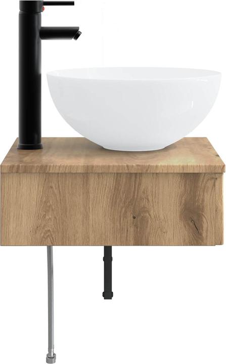 Actual product image vidaXL Wandmontiertes Waschbecken (405 mm, 410 mm)