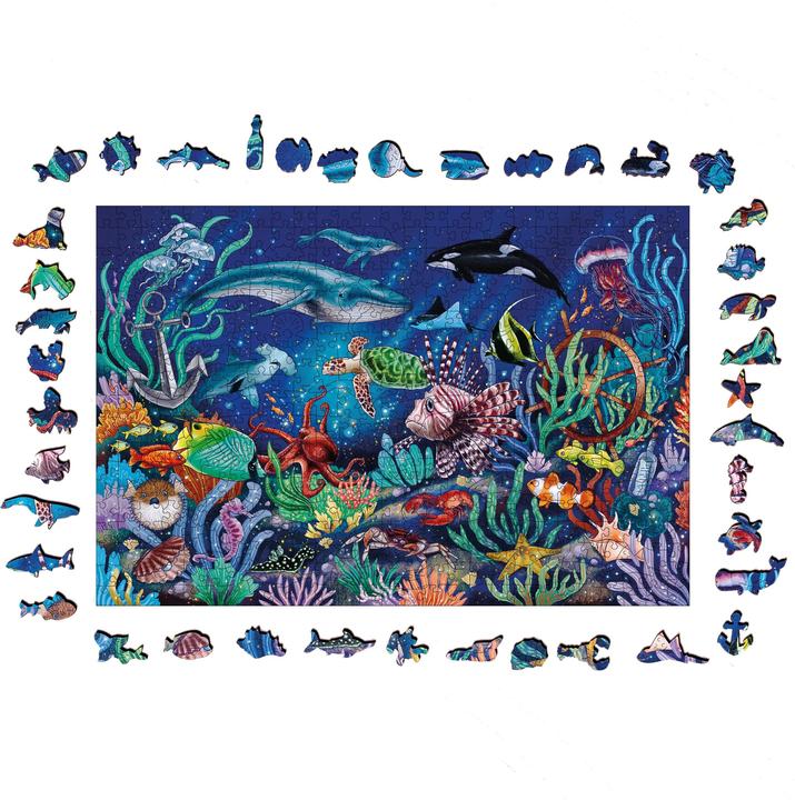 Actual product image Ravensburger Down in the sea (500 pieces)