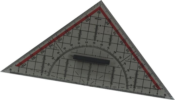 Actual product image Herlitz Geometry triangle (25 cm)