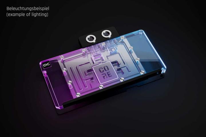 Immagine prodotto Alphacool WAK Core RX 9070 XT Nitro+ mit Backplate