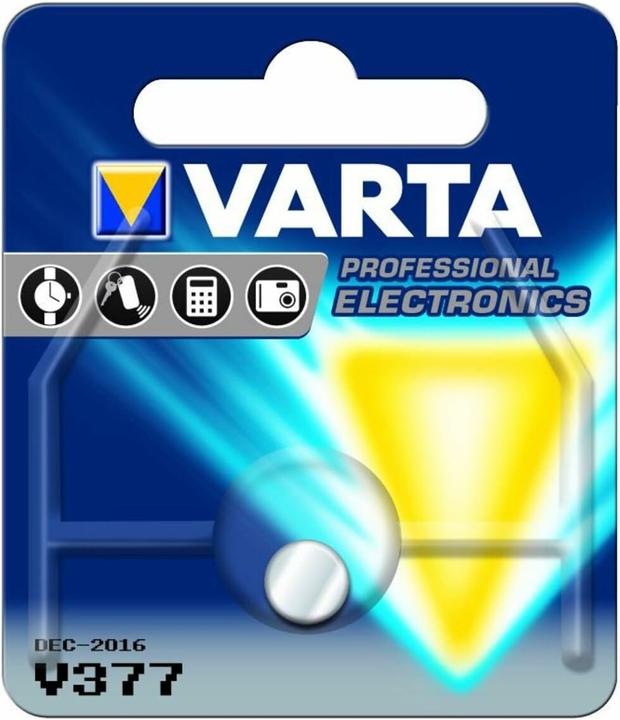 Actual product image Varta Watch V377 (1 pcs., SR66, 21 mAh)