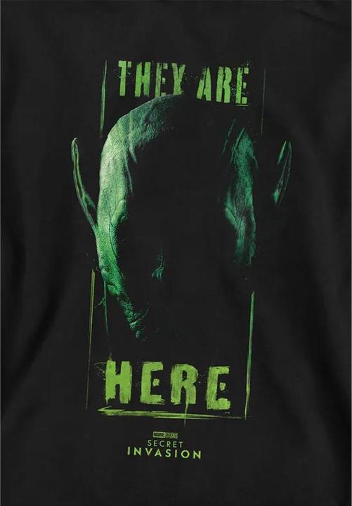 Produktbild Marvel They Are Here Kapuzenpullover Zum Überziehen (128)