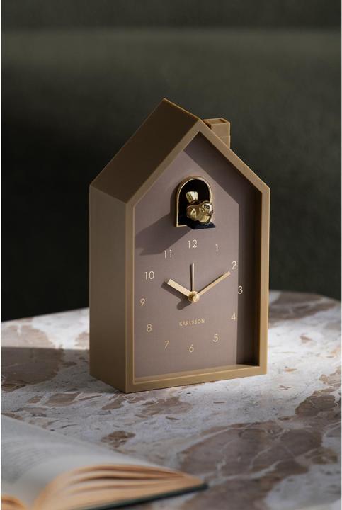 Actual product image Karlsson Alarm Clock Modern Cuckoo Oro