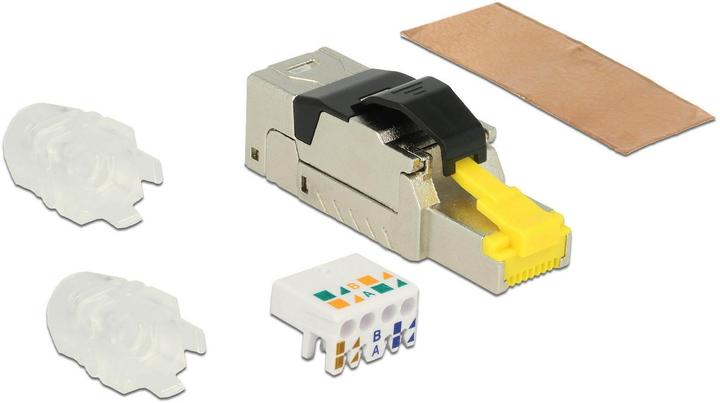 Actual product image Delock Field-wireable RJ45 connector (S/FTP, CAT6a, 0.06 m)