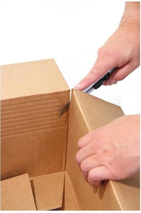 Immagine prodotto Transpak Cartone automatico a 1 parete dimensioni 430x310x280-360mm qualità 1.3B marrone Fefco 0711 (20 x)