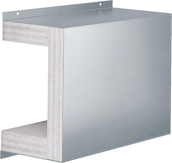 Produktbild Hager TEH L6928VERZ FWK-Kanal Schiebemuffe Stahlblech verzinkt (Kabeldurchlass, 509.60 cm)