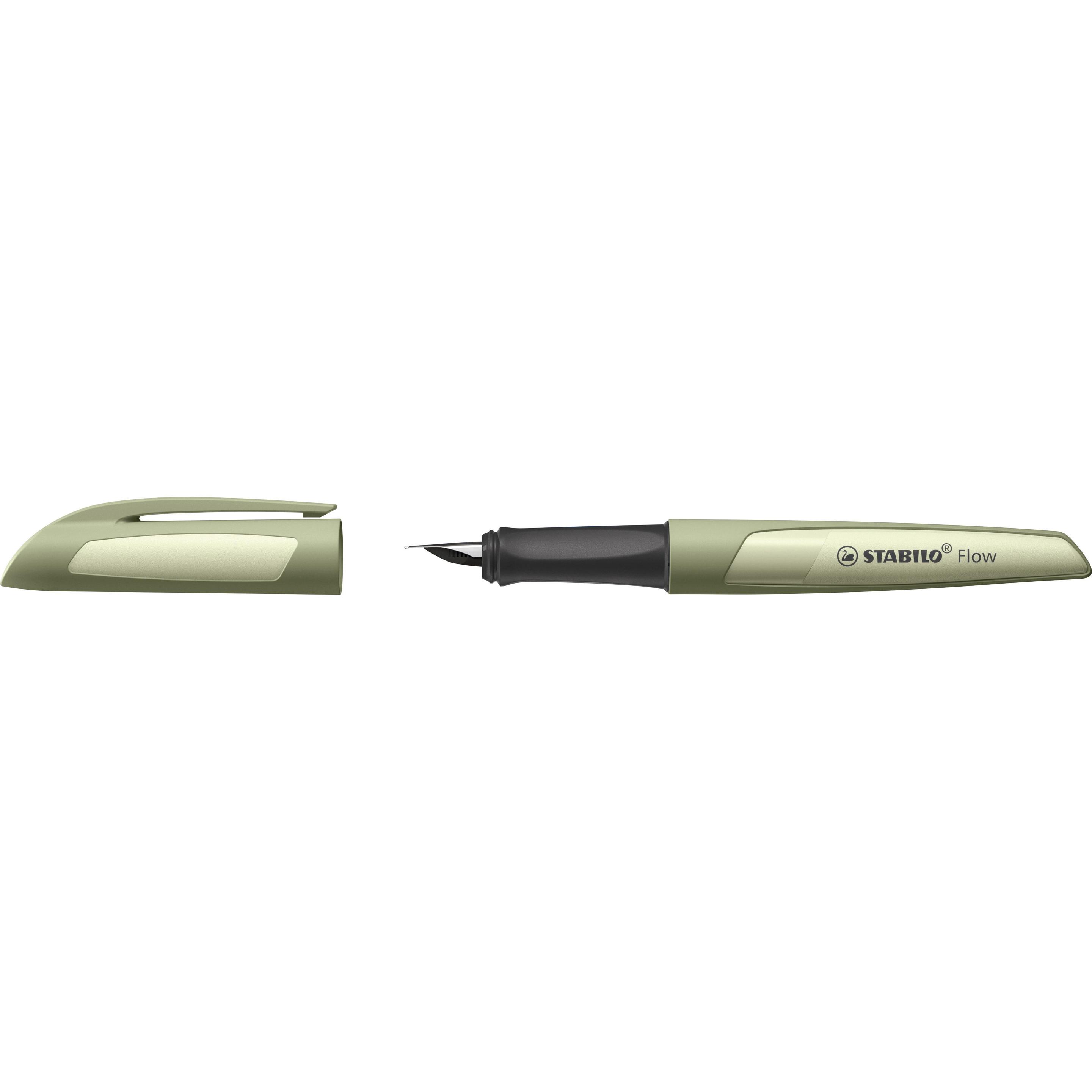 STABILO, Schreibstifte, Flow Füller Monochrom (Khaki, 1 x)