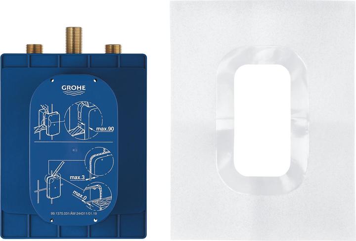 Actual product image Grohe Concealed body EUROSMART CE f shower head