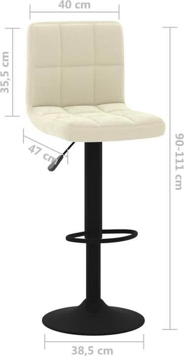 Actual product image VidaXL Bar stool