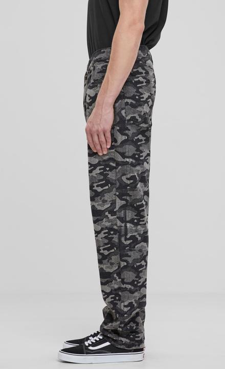 Actual product image Urban Classics Laser Camo Printed Jeans - 166813 (30)