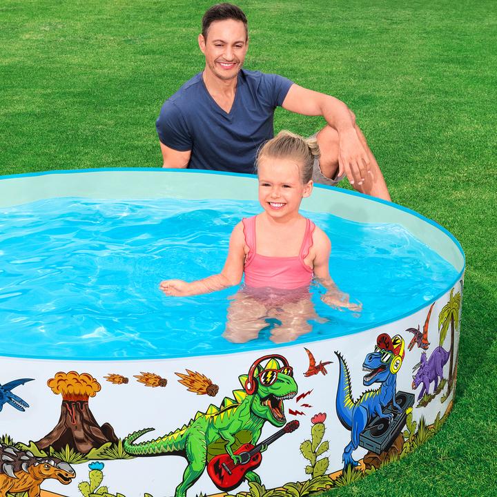 Productafbeelding Bestway Dinosaurus Vul 'N Fun™ kinderspeelbad 1,83 m x 38 cm