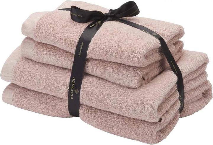 Image du produit Aquanova Handtuch Rio 4 Stück Dusty pink (50 x 100 cm, 67 x 130 cm)