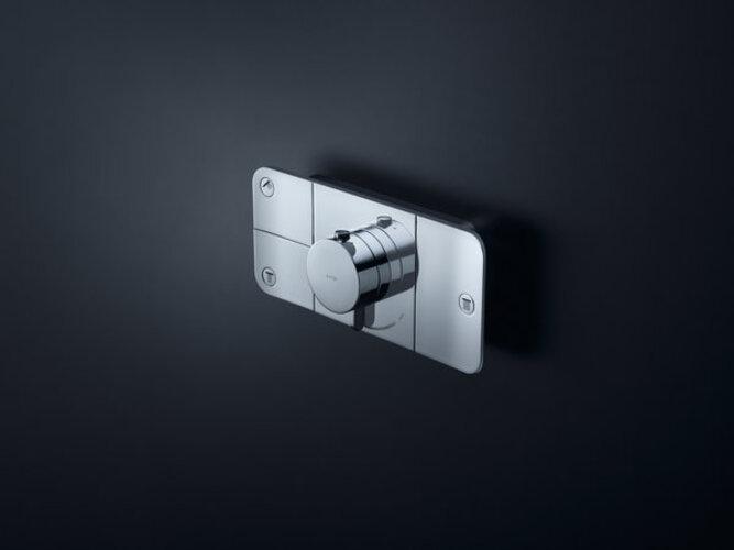 Actual product image Axor Ready-mounted set ONE f UP thermostat 3 consumers chrome