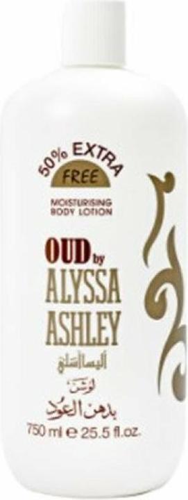 Produktbild Alyssa Ashley OUD moisturising body lotion 750 ml (Körperlotion, 750 ml)