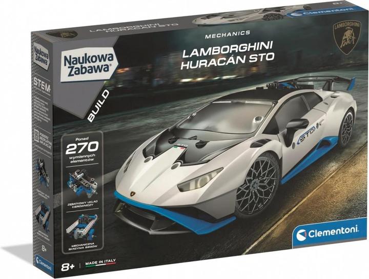 Produktbild Clementoni Wissenschaftlicher Spass. Labor für Mechanik. Lamborghini Huracan STO 50917